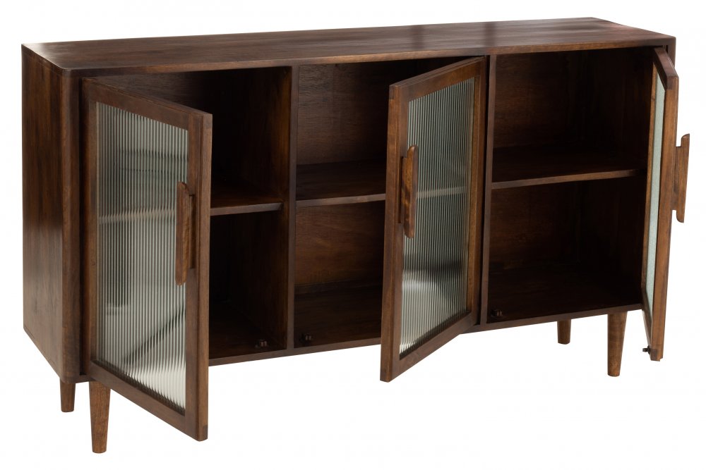 Buffet 3 portes CENI en bois de manguier 
